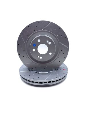 TIGGO 8PRO MAX 4х4/8PLUS, Jaecoo J7 4х4. Передние перфорированные тормозные диски T1-53501075/204001231AA - Миниатюра 1