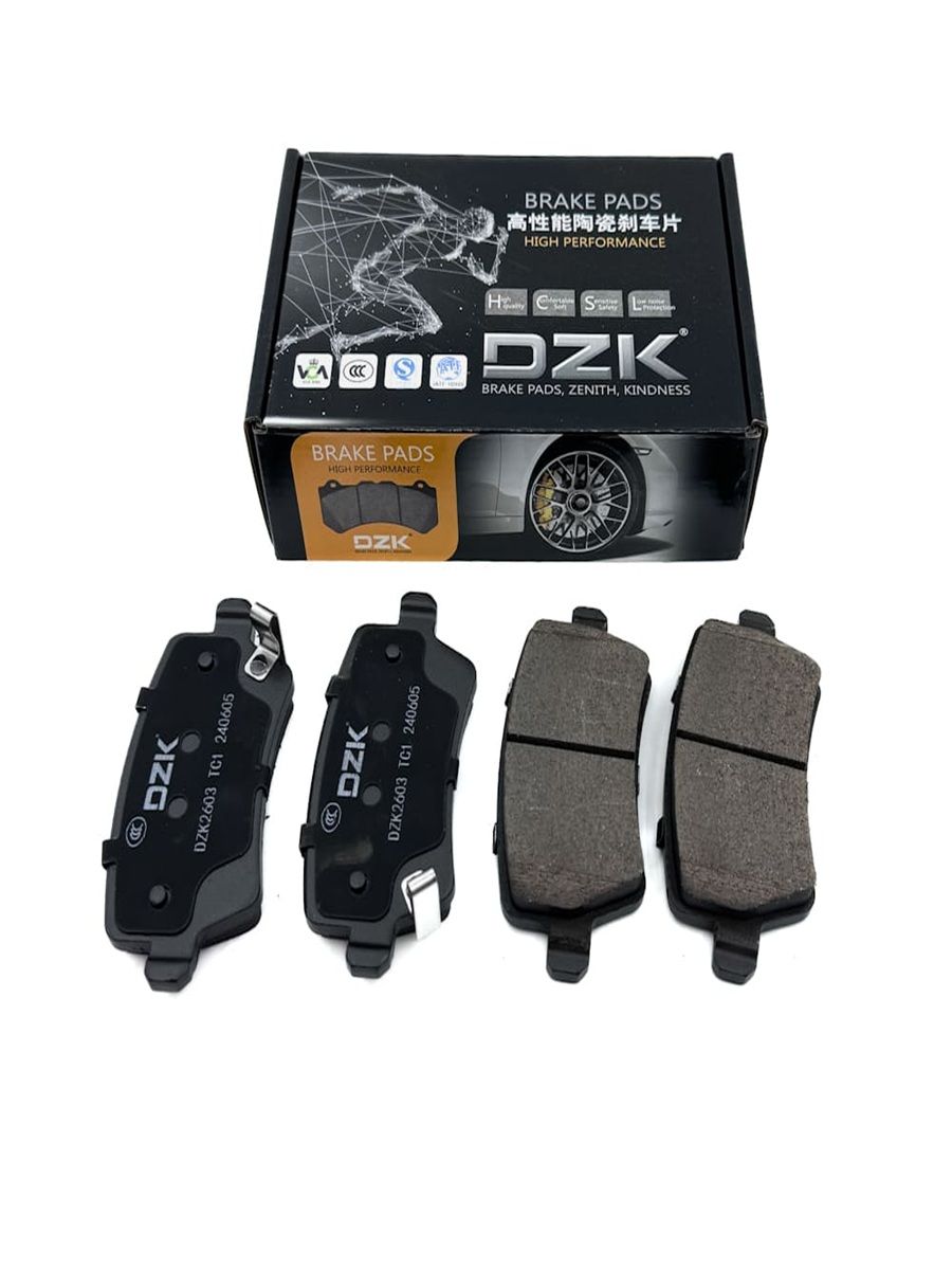 HAVAL JOLION 2WD (до 2023г.). Передние КЕРАМИЧЕСКИЕ тормозные колодки DZK. 3501123XGW02A - Миниатюра 1